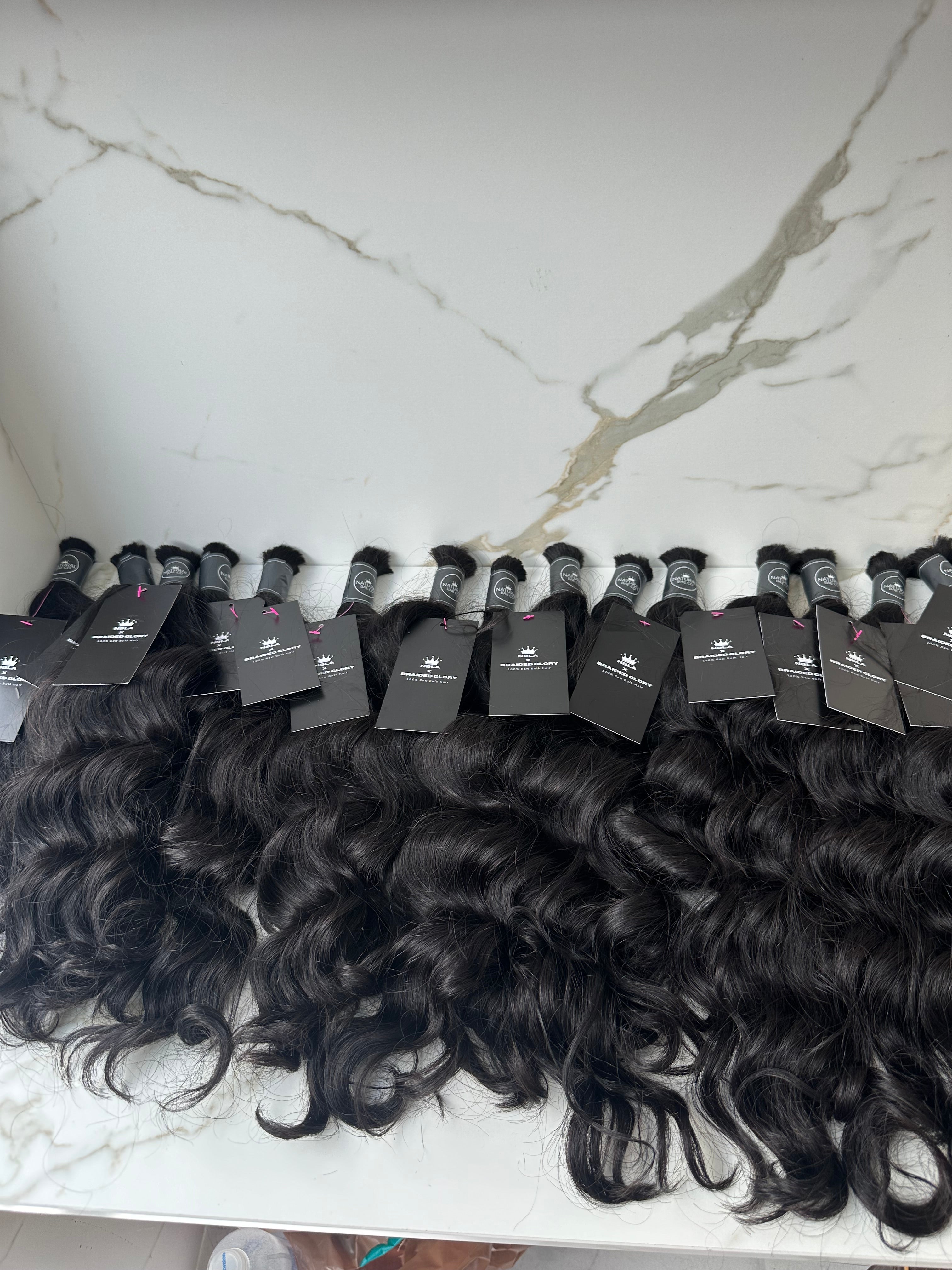 Raw Vietnamese Wavy Bulk Hair